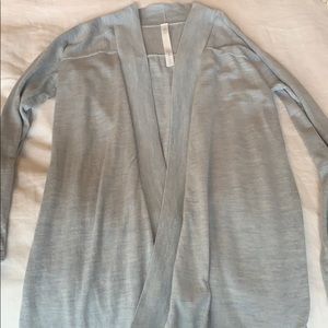 LULULEMON 4 wool cardigan